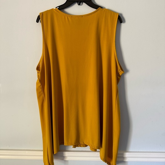 V neck Oversized chiffon blouse - Picture 7 of 7